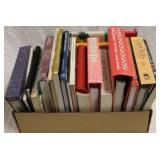 Box lot of cookbooks