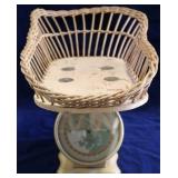 Antique baby scale