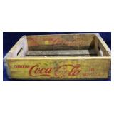 Wooden coca cola crate