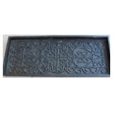 Outdoor rubber mat