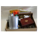 Box lot of Household items