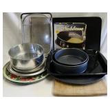 Group of assorted baking items