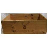 Wood wine box