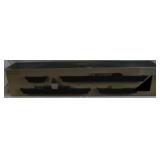 New in box wall shelves set