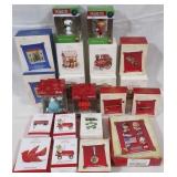 Group of Hallmark ornaments