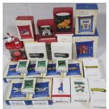 Group of Hallmark ornaments