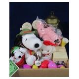 Box lot of assorted toys
