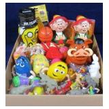 Box lot of assorted toys