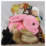 Box lot of assorted toys