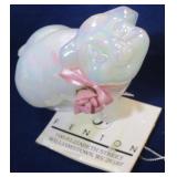 Fenton White Pig