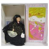 Vintage doll with box