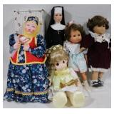 Group of assorted Dolls