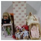 Group of baby dolls