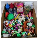 Box lot of M&M Figures , etc.