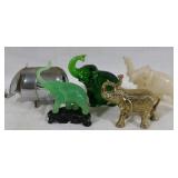 Group of Elephant Figures