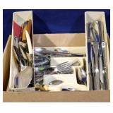Box lot of kitchen utencils