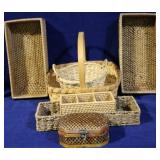 Group of baskets