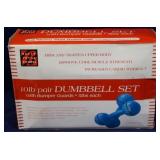 New in box  10lb dumbbell set