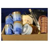 Box lot of assorted items