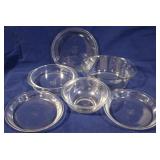 6pcs pyrex dishes