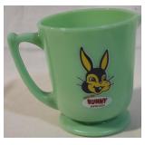 Bunny Jadite Pitcher