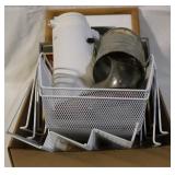 Box lot of assorted items