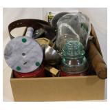 Box lot of assorted items