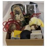 Box lot of assorted items