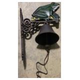 Cast iron Frog Bell