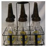Gulf Oil bottles