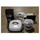 Group of Kitchen Counter Appliances