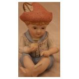 Porcelain Boy Figure