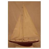 Wood Sailboat Model