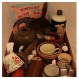 Tray lot of Assorted Items