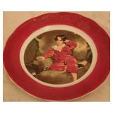 Antique Portrait Plate