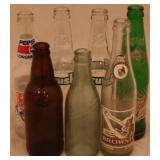 Lot of Vintage Glass Bottles