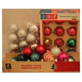 Group of Vintage Christmas Ornaments