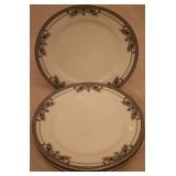Set of 4 Noritake Winona Plates
