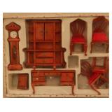 Dollhouse Living Room set in box
