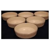 Set of 6 TWA Airlines Ramkins Bowls