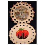 Vintage New York Collector Plates 2 pcs