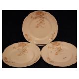 Set of 3 Antique plates