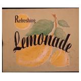 Refreshing Lemonade Canvas Sign