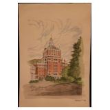 The Homestead by Charles Overly signed print