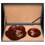 Oriental Snack Set in original box