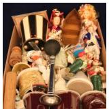 Tray lot of assorted items