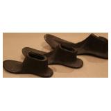 Group of 3 Antique cast iron shoe maker