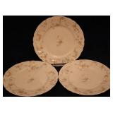 Set of 3 Limoges Haviland Plates
