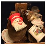 Tray lot of Assorted Items