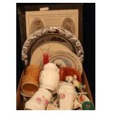 Tray lot of assorted items